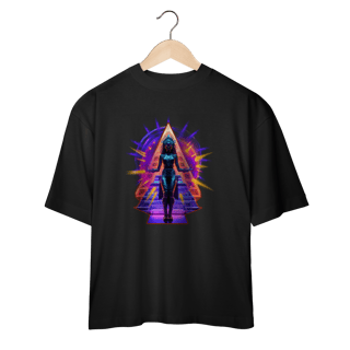 Nome do produto Cyberpast: African II - Unissex, 100% Algodão, Oversized