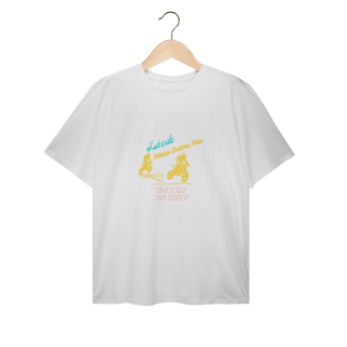 Nome do produto Ride it like you stole it - Collab Lá e de Moto Outra Vez - Unissex, 100% Algodão, Plus Size