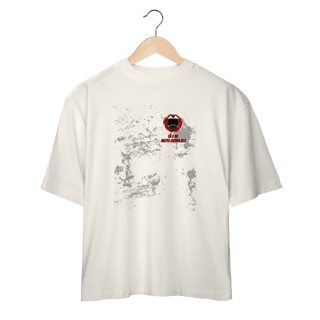 Nome do produto Mapa - Collab  Lá e de Moto Outra Vez  - Unissex, 100% Algodão, Oversized