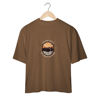 Nome do produto You Can Go Fast Collab Lá e de Moto Outra Vez  - Unissex, 100% Algodão, Oversized
