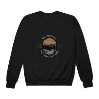 Nome do produto You Can Go Fast Collab  Lá e de Moto Outra Vez  - Unissex, Moletom Fechado