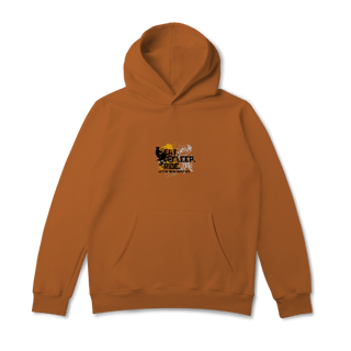Nome do produto Eat, Sleep, Ride - Collab  Lá e de Moto Outra Vez  - Unissex, Moletom Canguru