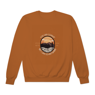 Nome do produto You Can Go Fast Collab  Lá e de Moto Outra Vez  - Unissex, Moletom Fechado