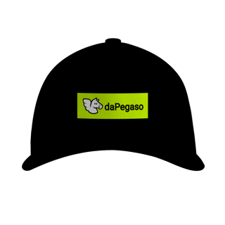 Nome do produto Boné daPegaso (Verde Vibrante) Preto Confort
