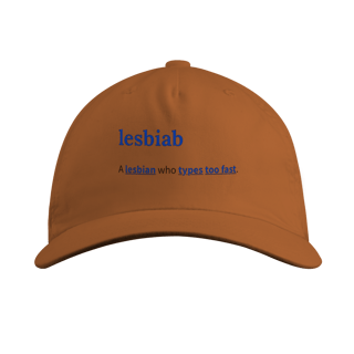 Nome do produto Boné Lesbiab
