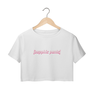 Nome do produto Cropped Sapphic Panic