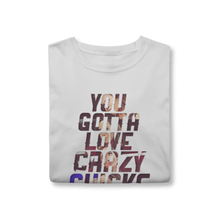 Nome do produto Camiseta - AJ Lee - You gotta love crazy chicks