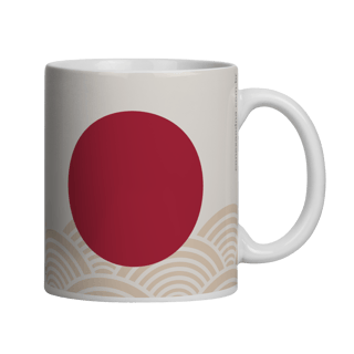 Nome do produto Caneca ideograma japonês | Boa Sorte