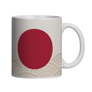 Nome do produto Caneca ideograma japonês | Felicidade