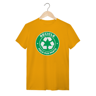 Nome do produto Camiseta Recicle IV | T-Shirt Quality