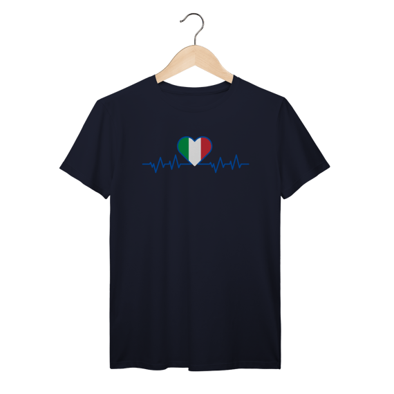 Camiseta Coração Italiano