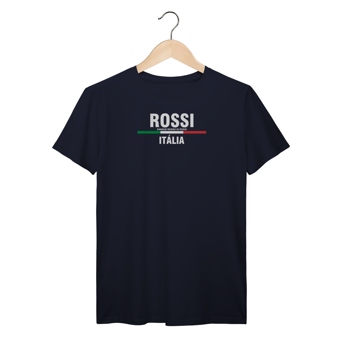 Nome do produto: Camiseta Sobrenome Rossi