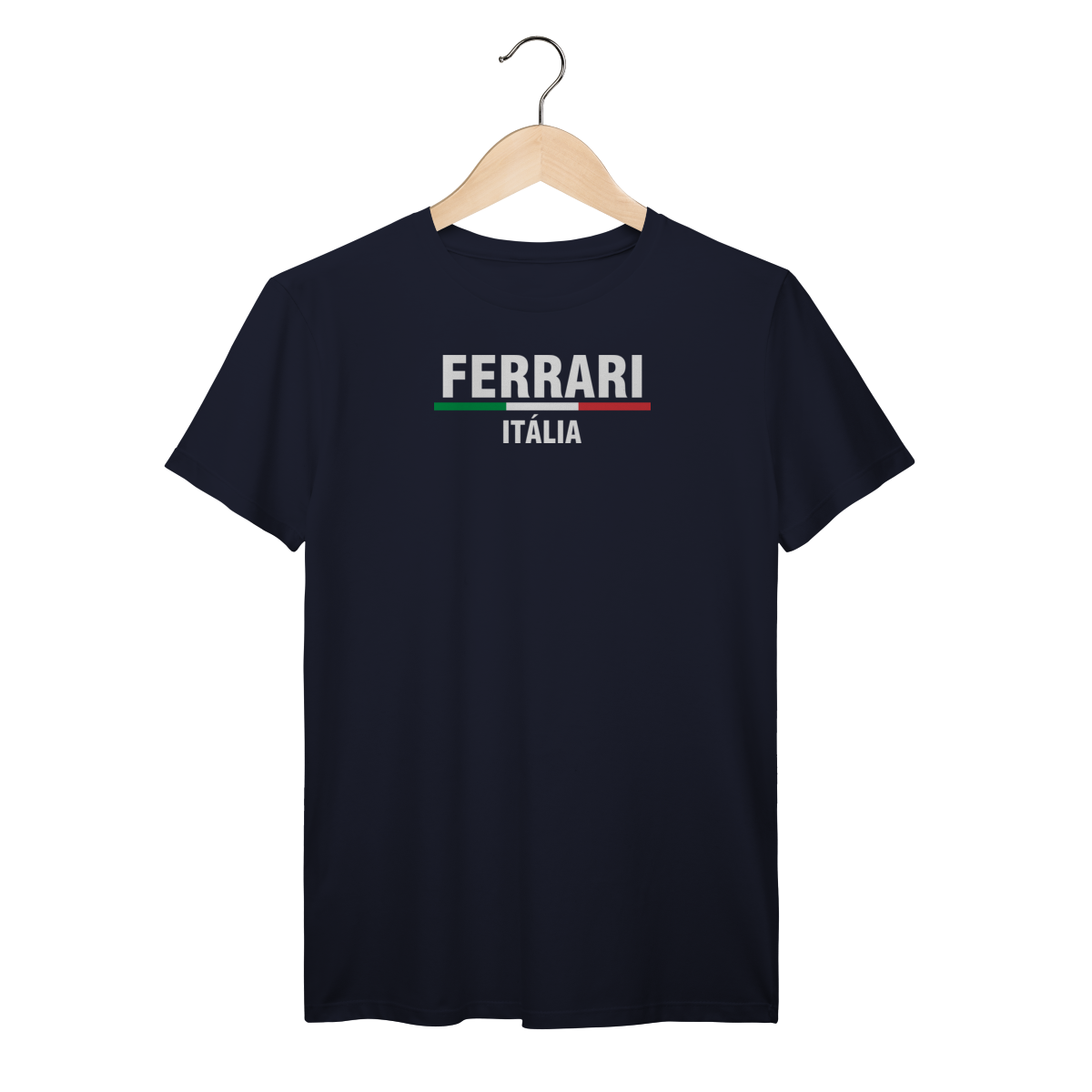 Nome do produto: Camiseta Sobrenome Ferrari