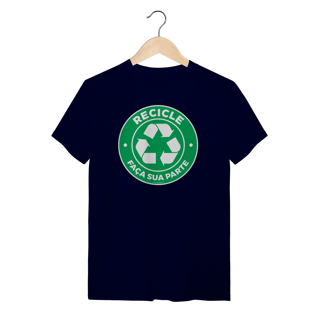 Nome do produto Camiseta Recicle IV | T-Shirt Quality