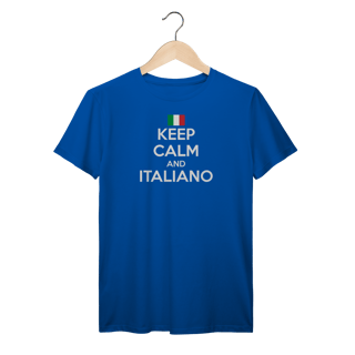 Nome do produto Camiseta Keep Calm I´m Italiano