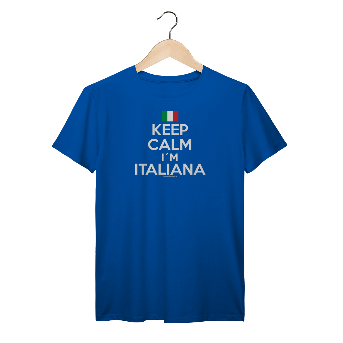 Nome do produto Camiseta Keep Calm I´m Italiana