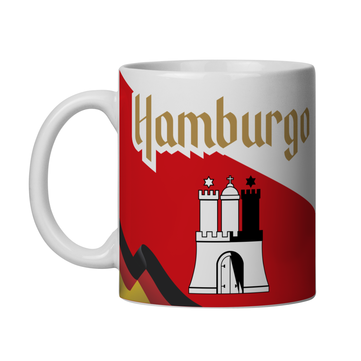 Nome do produto: Caneca Hamburgo | Alemanha