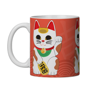 Caneca Maneki-neko