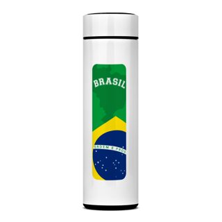 Nome do produto Garrafa Térmica Bandeira do Brasil