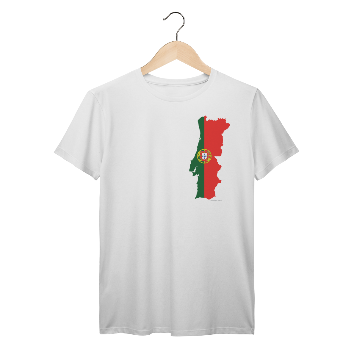 Nome do produto: Camiseta Mapa Portugal