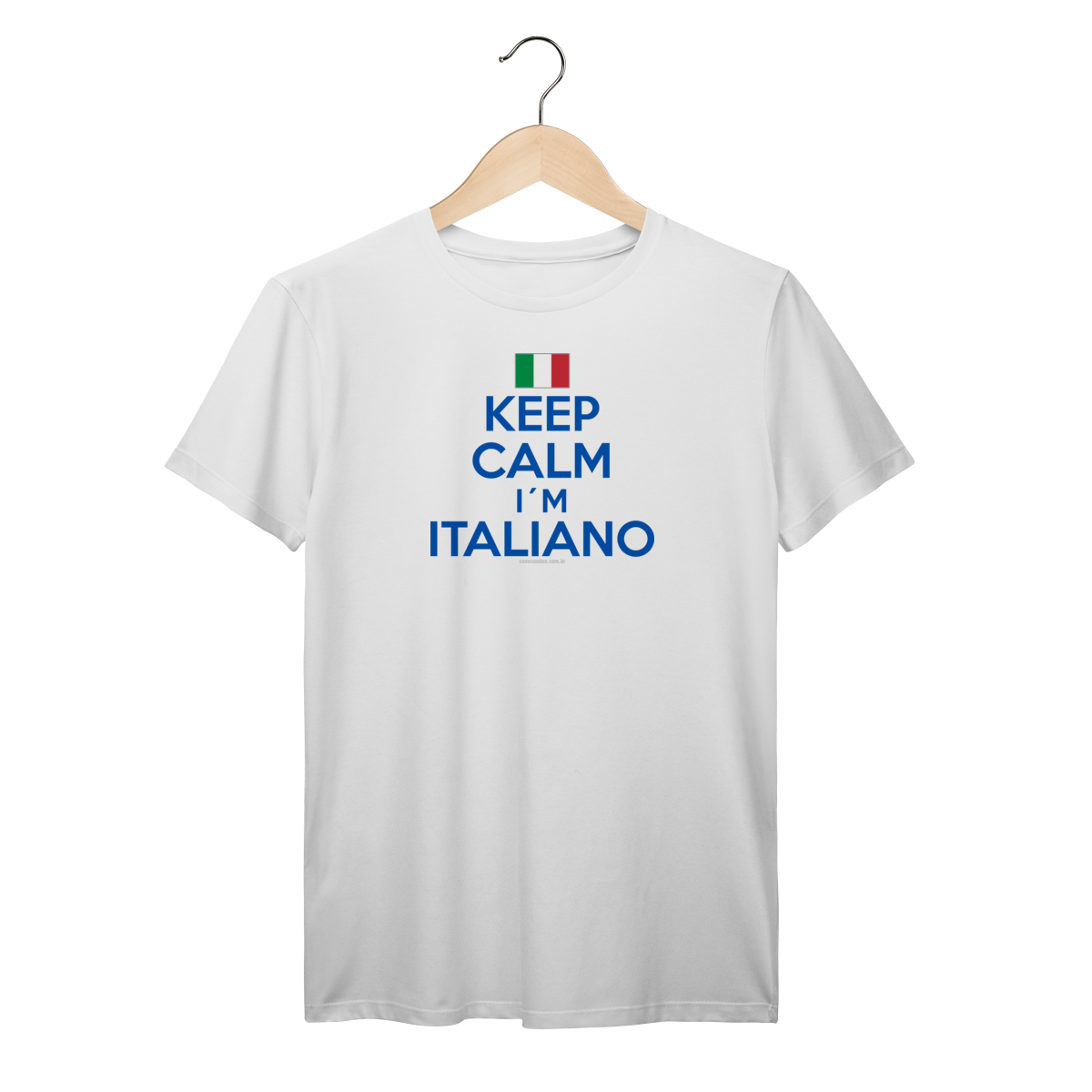 Nome do produto: Camiseta Keep Calm I´m Italiano