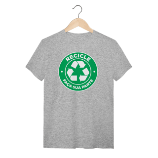 Nome do produto Camiseta Recicle IV | T-Shirt Quality