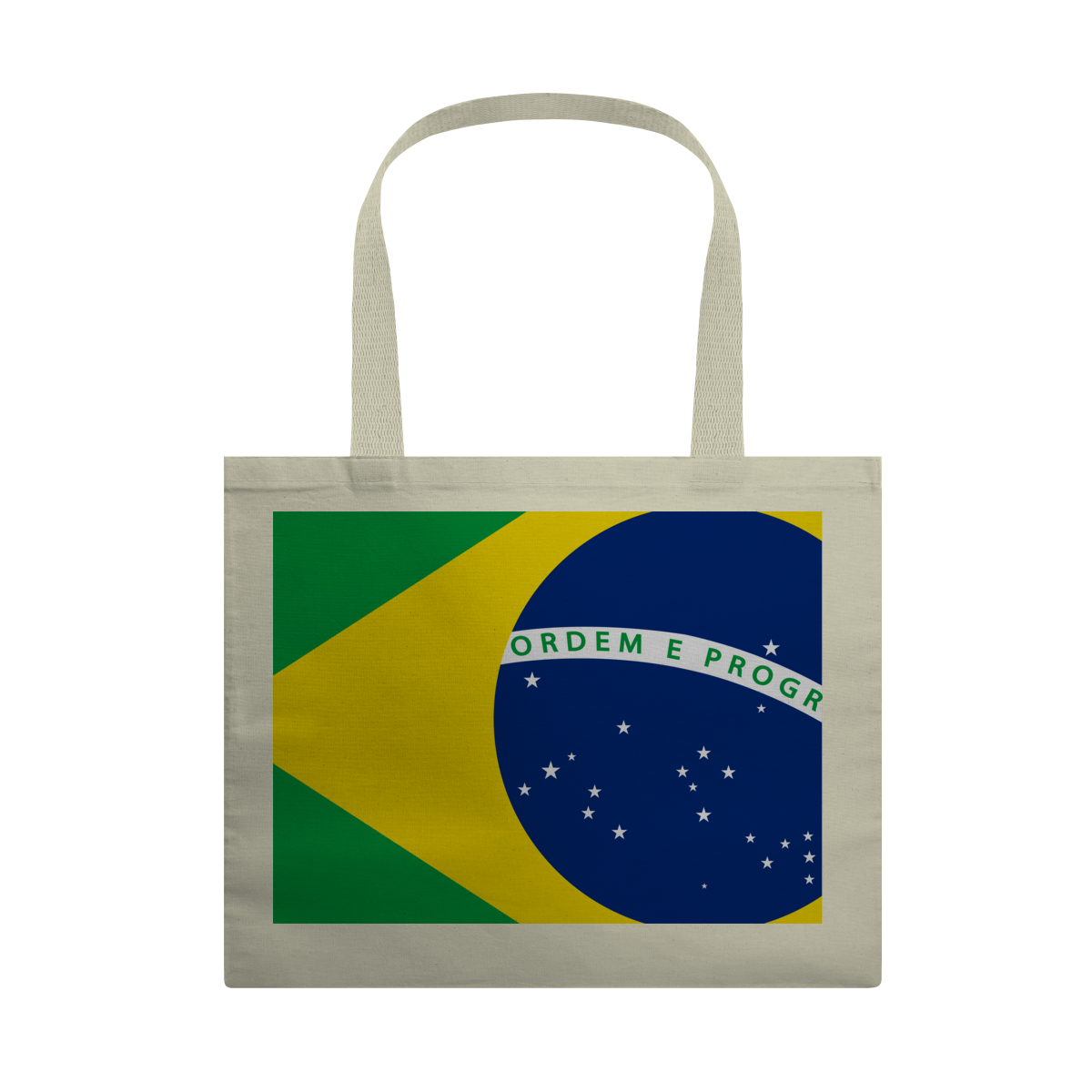 Nome do produto: Eco Bag Bandeira Brasil I