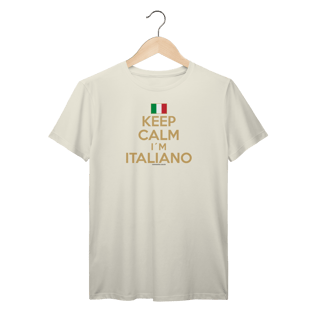 Nome do produto Camiseta Keep Calm I´m Italiano