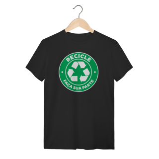 Nome do produto Camiseta Recicle IV | T-Shirt Quality