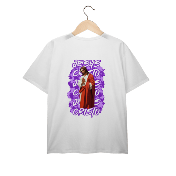 Jesus Plus Size | Urbano Sagrado - Roxo