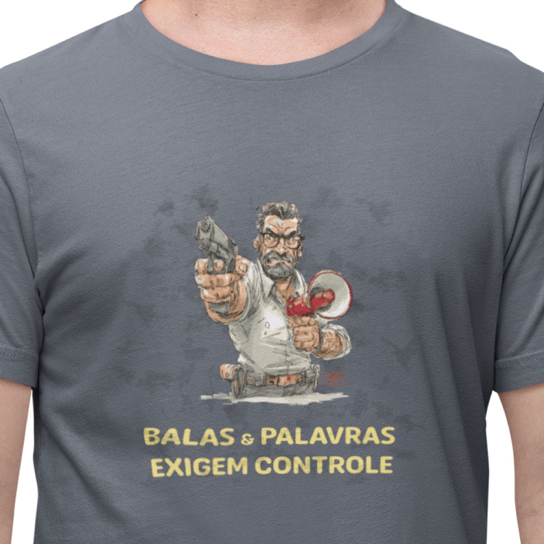 Nome do produto: Balas e palavras  (em algodão peruano)