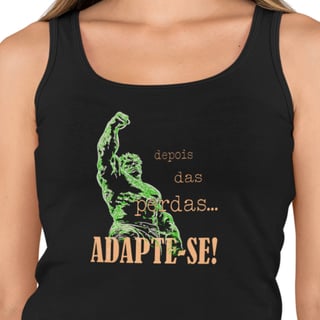 Nome do produto Adapte-se! (regata feminina dry UV)