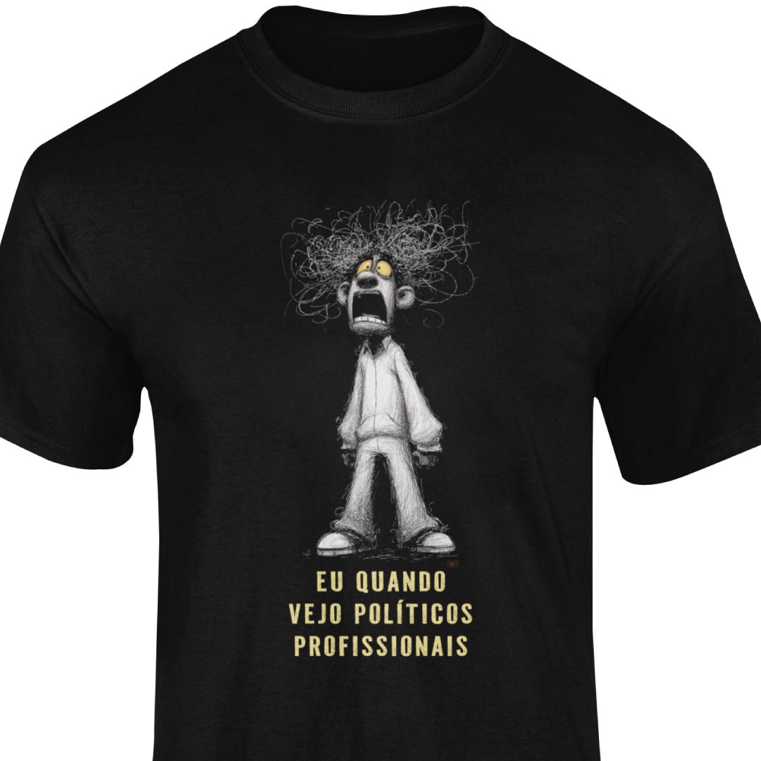 Nome do produto: Medo desses políticos