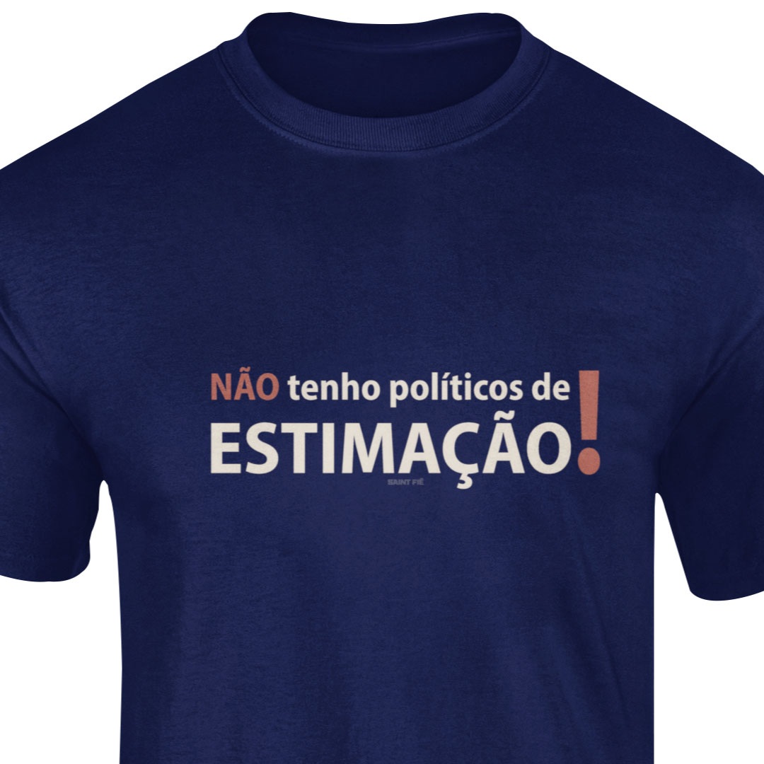 Nome do produto: Político de estimação, não!