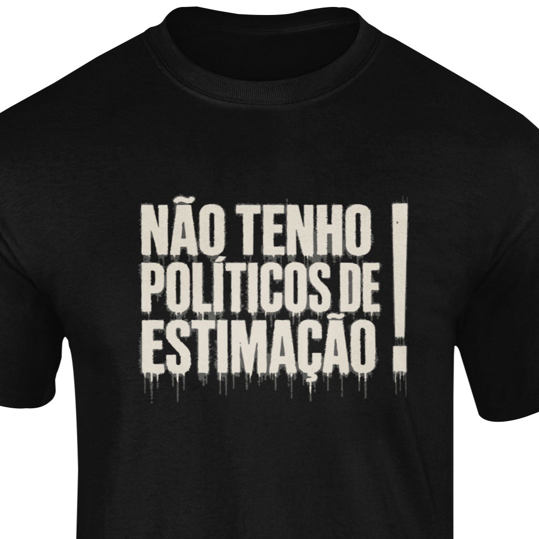 Nome do produto: Político de estimação, de jeito nenhum!