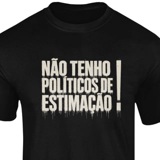 Político de estimação, de jeito nenhum!