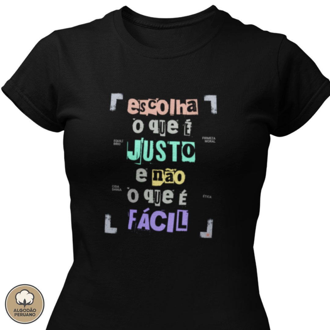 Nome do produto: Escolha o justo (baby long em algodão peruano)