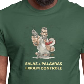 Nome do produto Balas e palavras  (em algodão peruano)