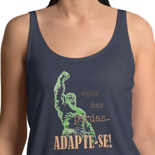 Nome do produto Adapte-se! (regata feminina dry UV)