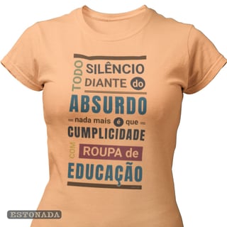 Nome do produto Calar-se? (baby long)