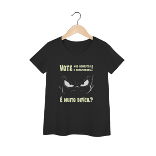 Nome do produto Vote nos honestos (baby look)