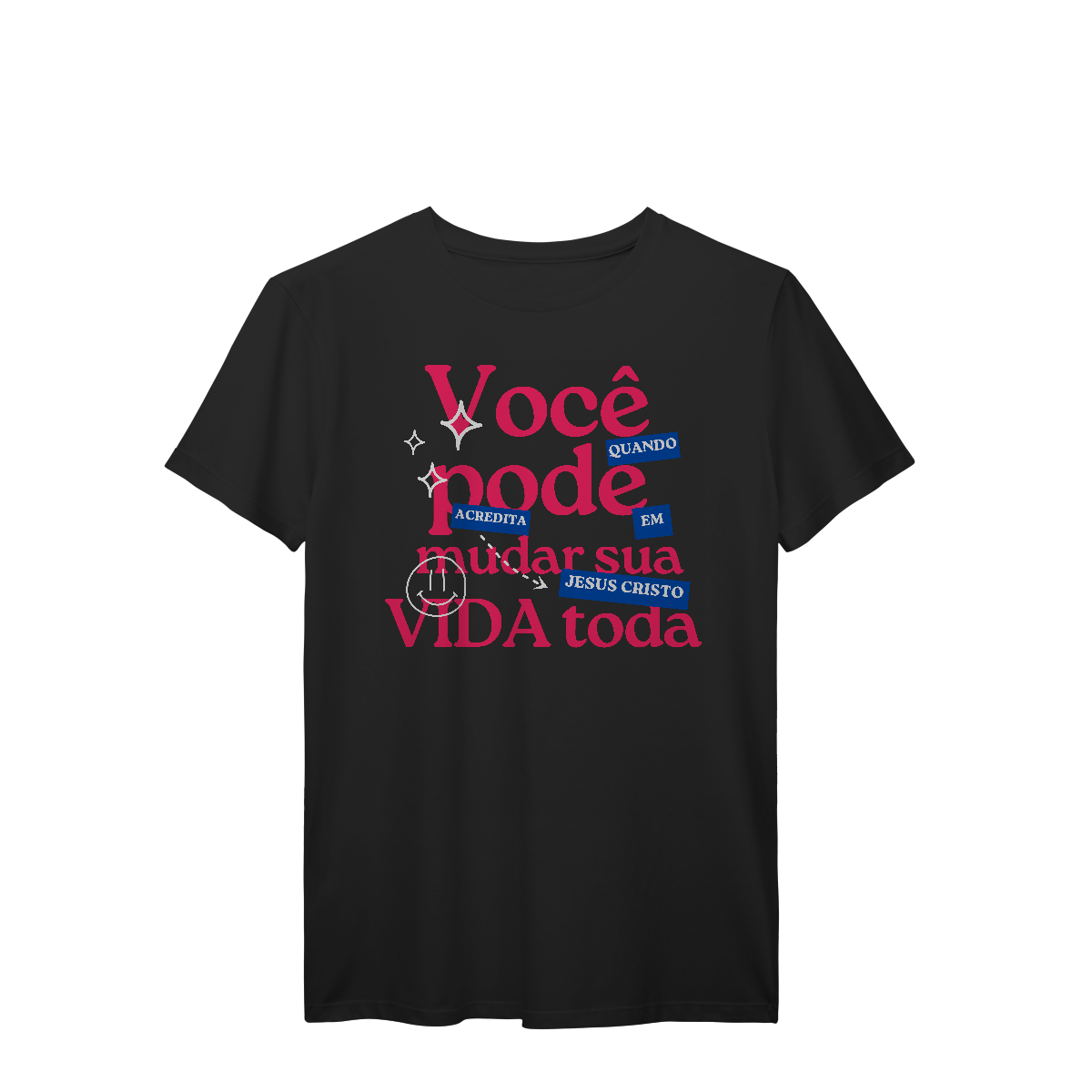 Nome do produto: Camiseta com Jesus