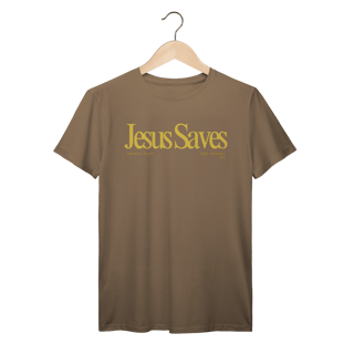 Nome do produto Camiseta Jesus saves yellow