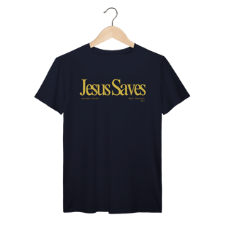 Nome do produto Camiseta Jesus saves yellow