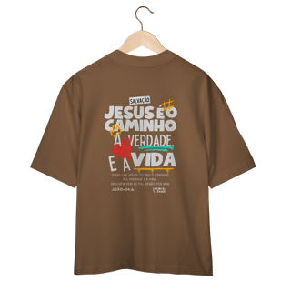 Nome do produto Oversized - Jesus é o caminho