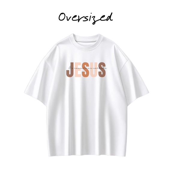 Oversized Jesus é o caminho
