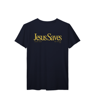 Nome do produto Camiseta Jesus saves yellow