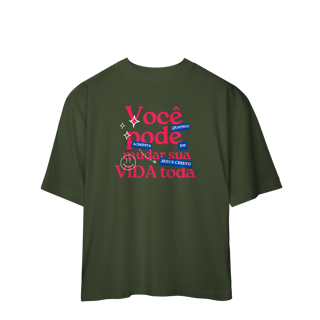 Nome do produto Oversized - Sua vida com Jesus