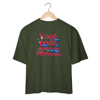 Nome do produto Oversized - Sua vida com Jesus