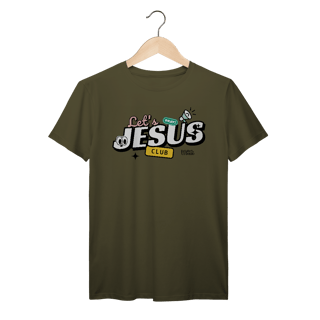 Nome do produto Camiseta Jesus Retro